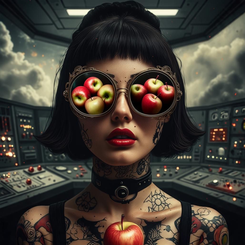 More APPLES of her eyes.