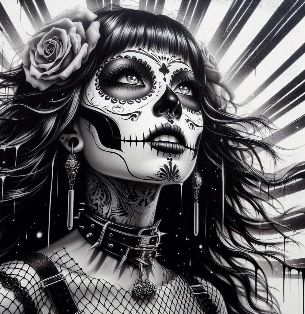 Art Flows Though Her Veins v.5