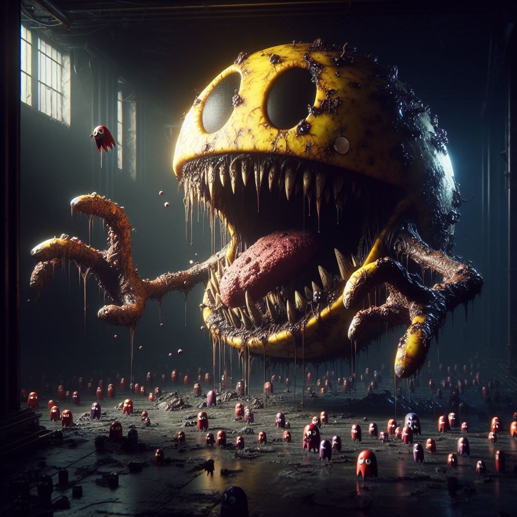 Scary Evil Pacman