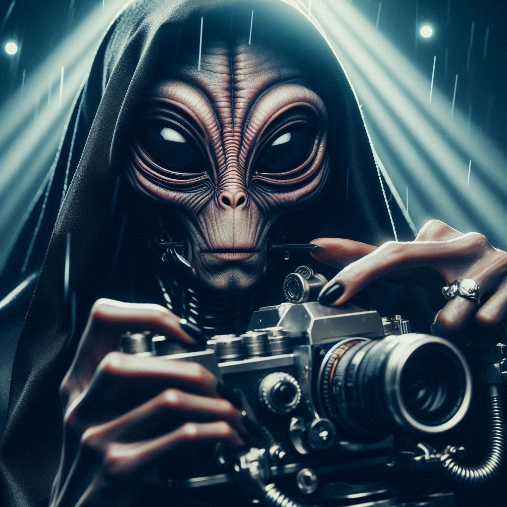 Portrait of Alien. Svetlana, photographer