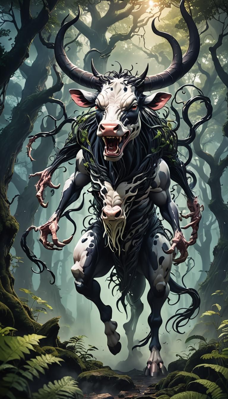 Venom fusion cow