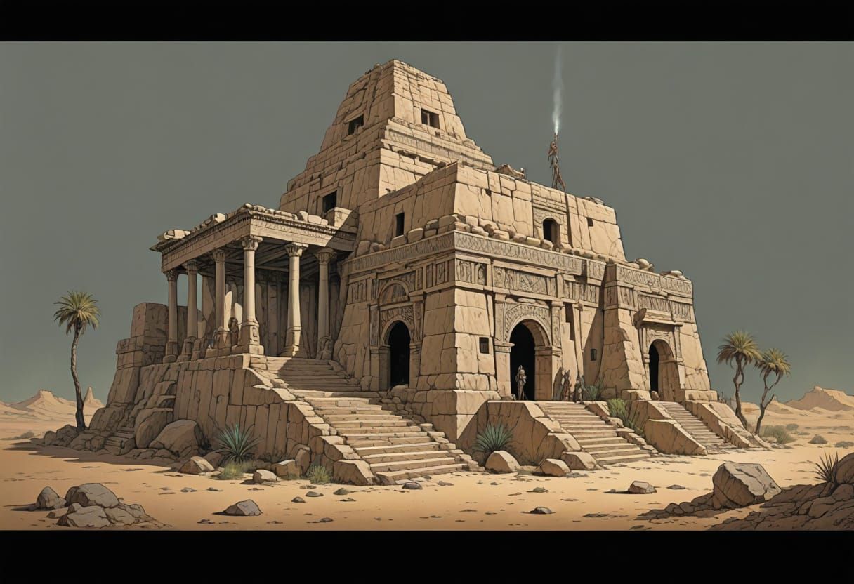 a desert dwelling (variant 6) and jungle variant