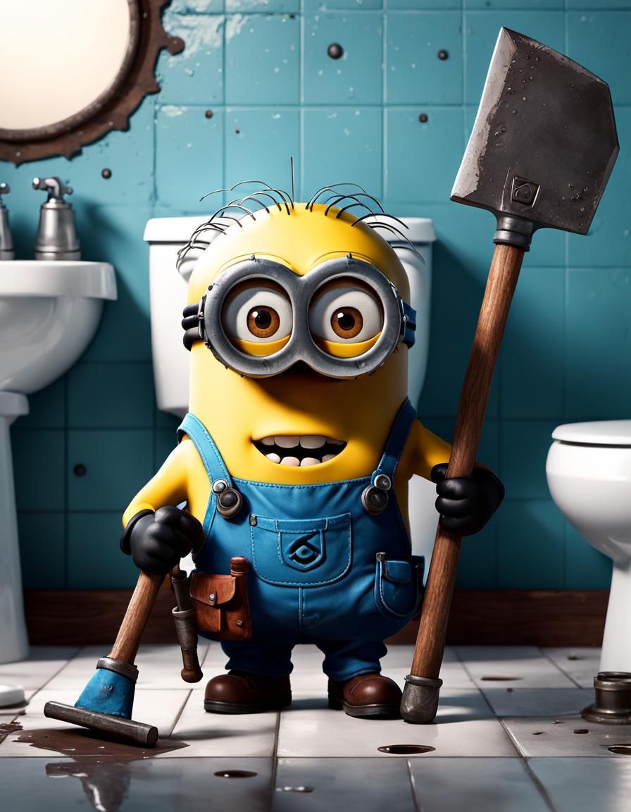 You asked for a plumber?   by @Lourse 