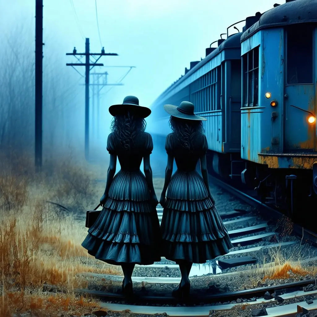 The mysterious beauties of the forgotten station