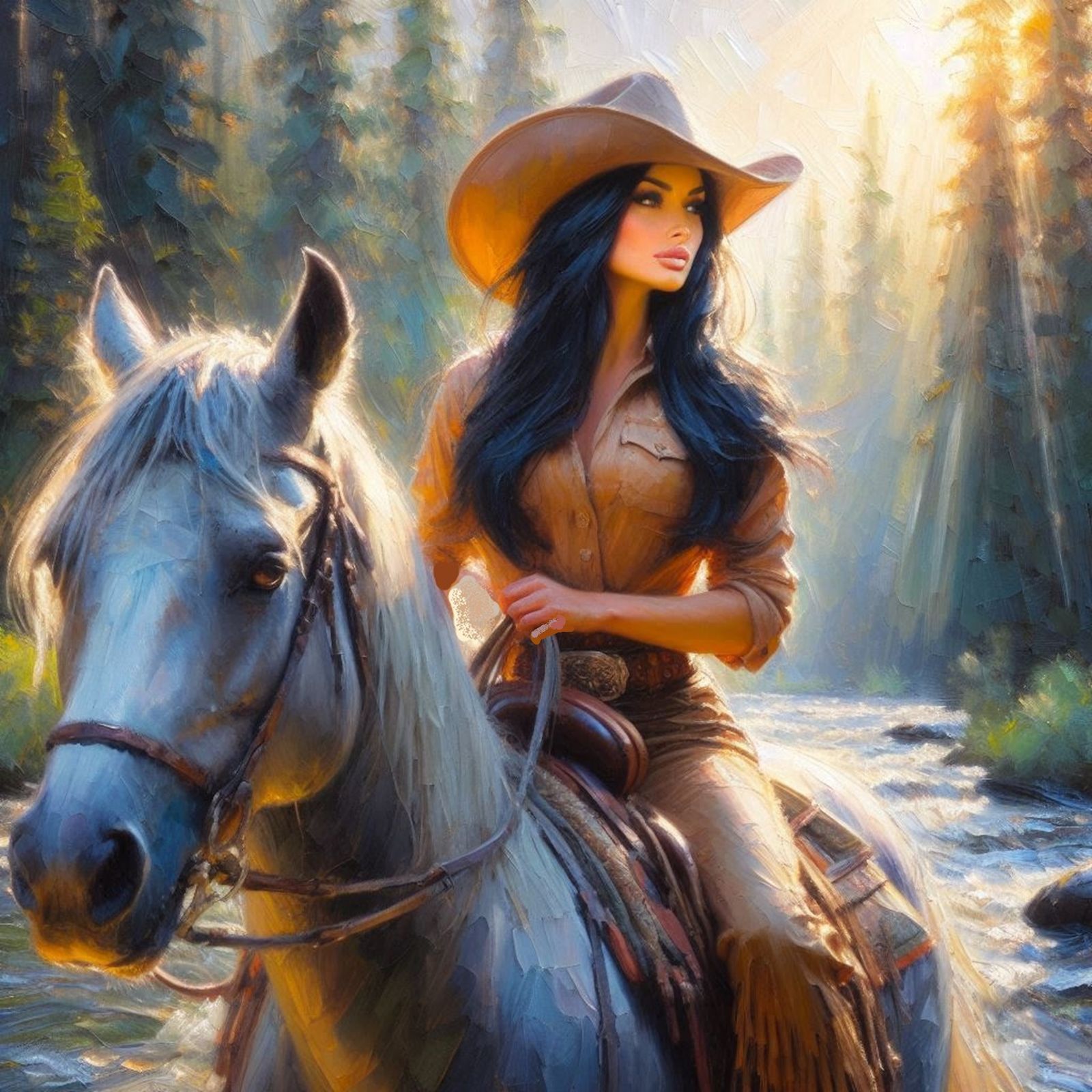 She Rides the River