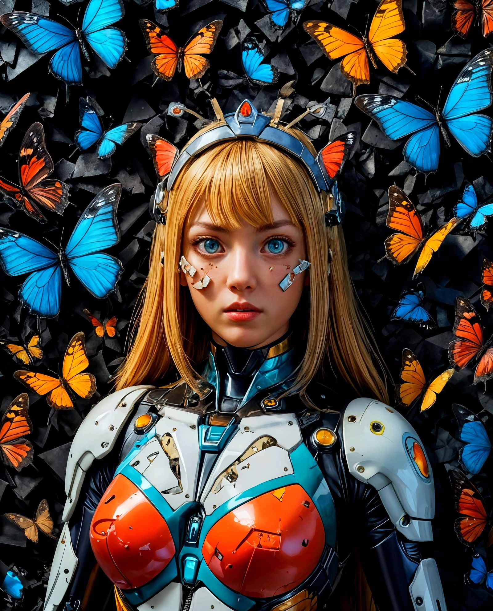 COCOON SHADOW SISTERS: Zinnia Papillion