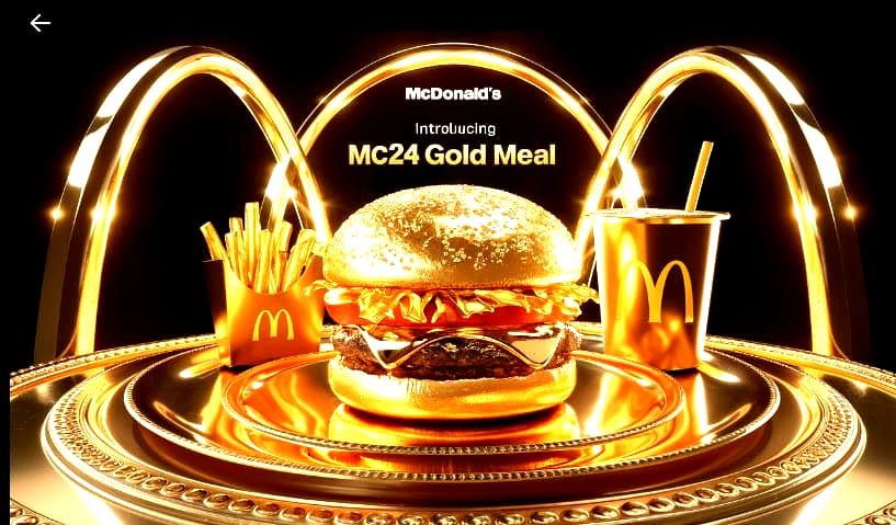 McDonalds Luxury 24 McGold Meal