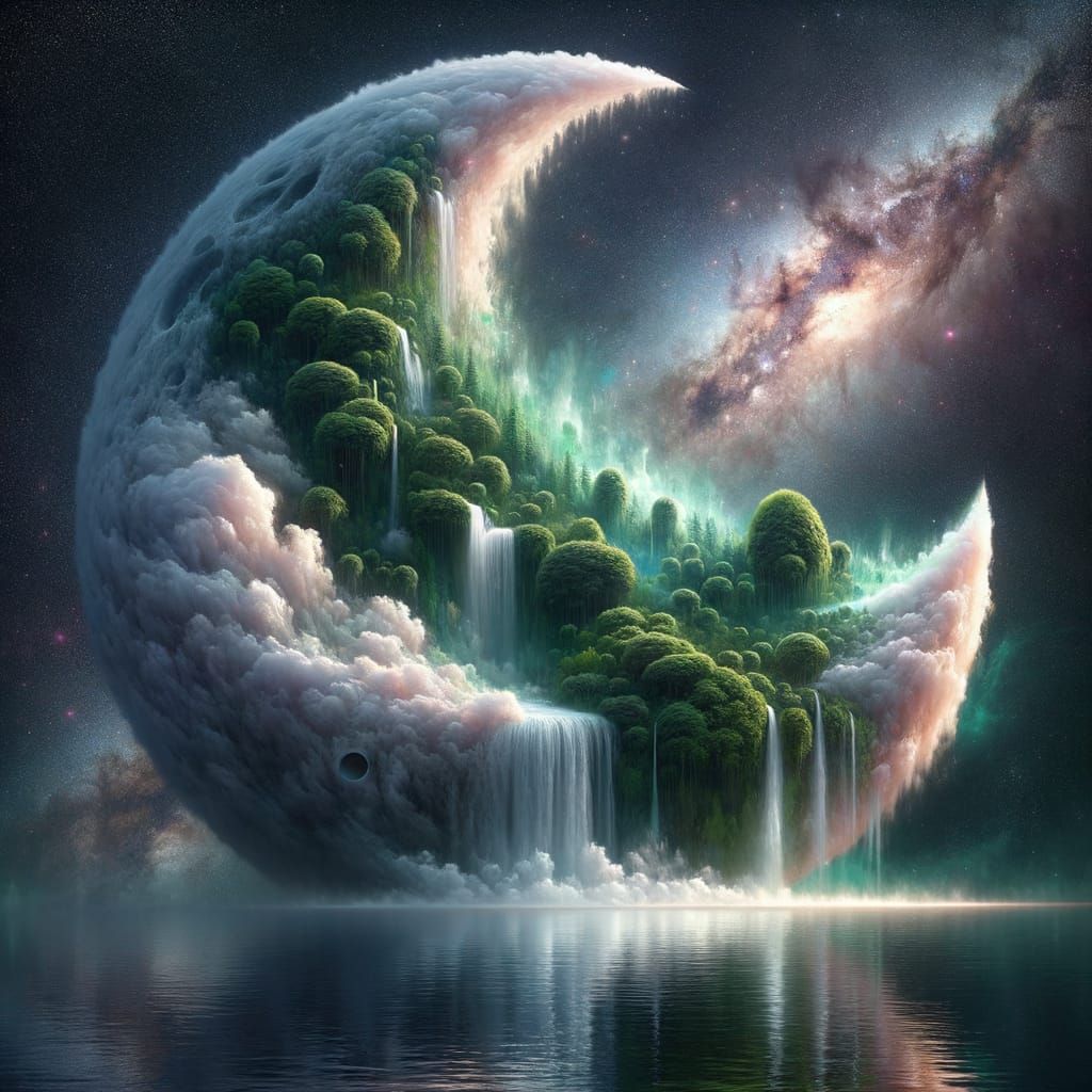 Moon Clouds  by @Angel666