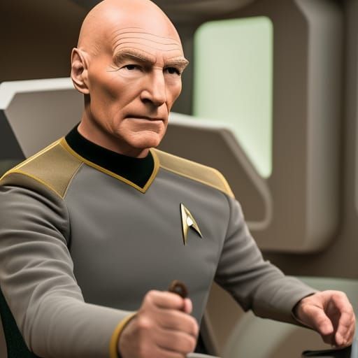 captain picard  by @Loverton