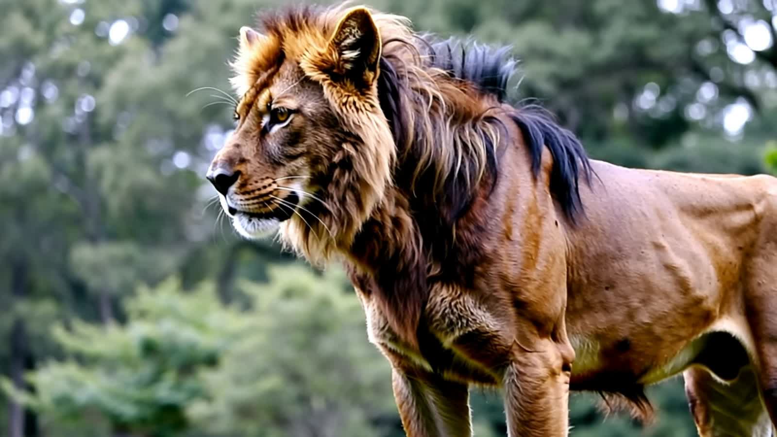 Lionman in its full glory