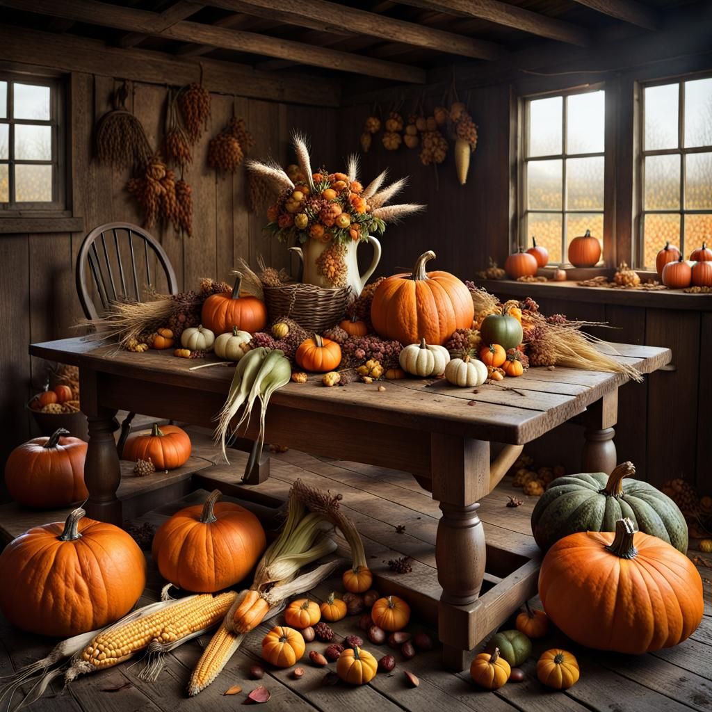 Autumn Harvest  by @Norman Wnuck