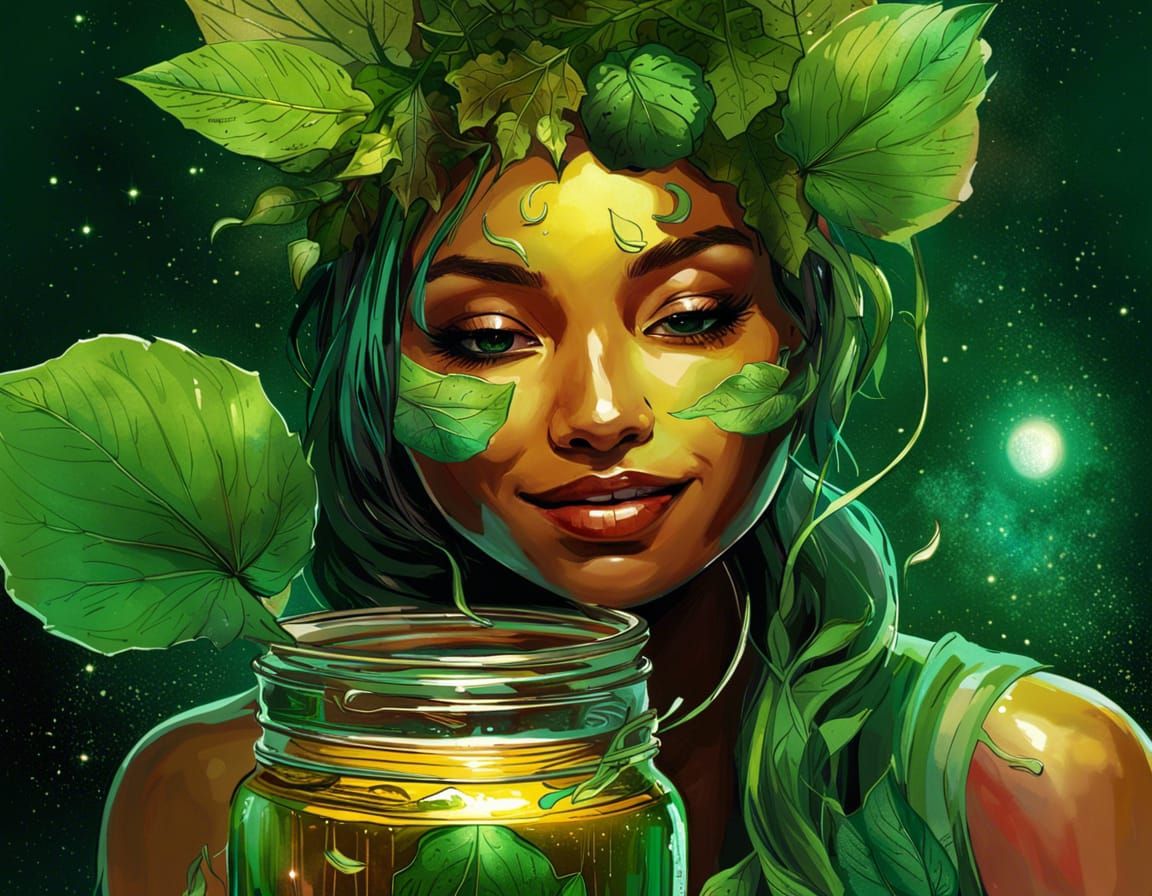 Herbal Potion Lady