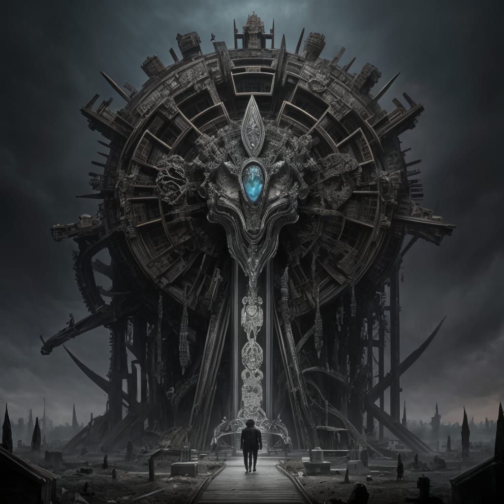 Dark Fantasy Mechanisms in Industrial Post-Apocalypse