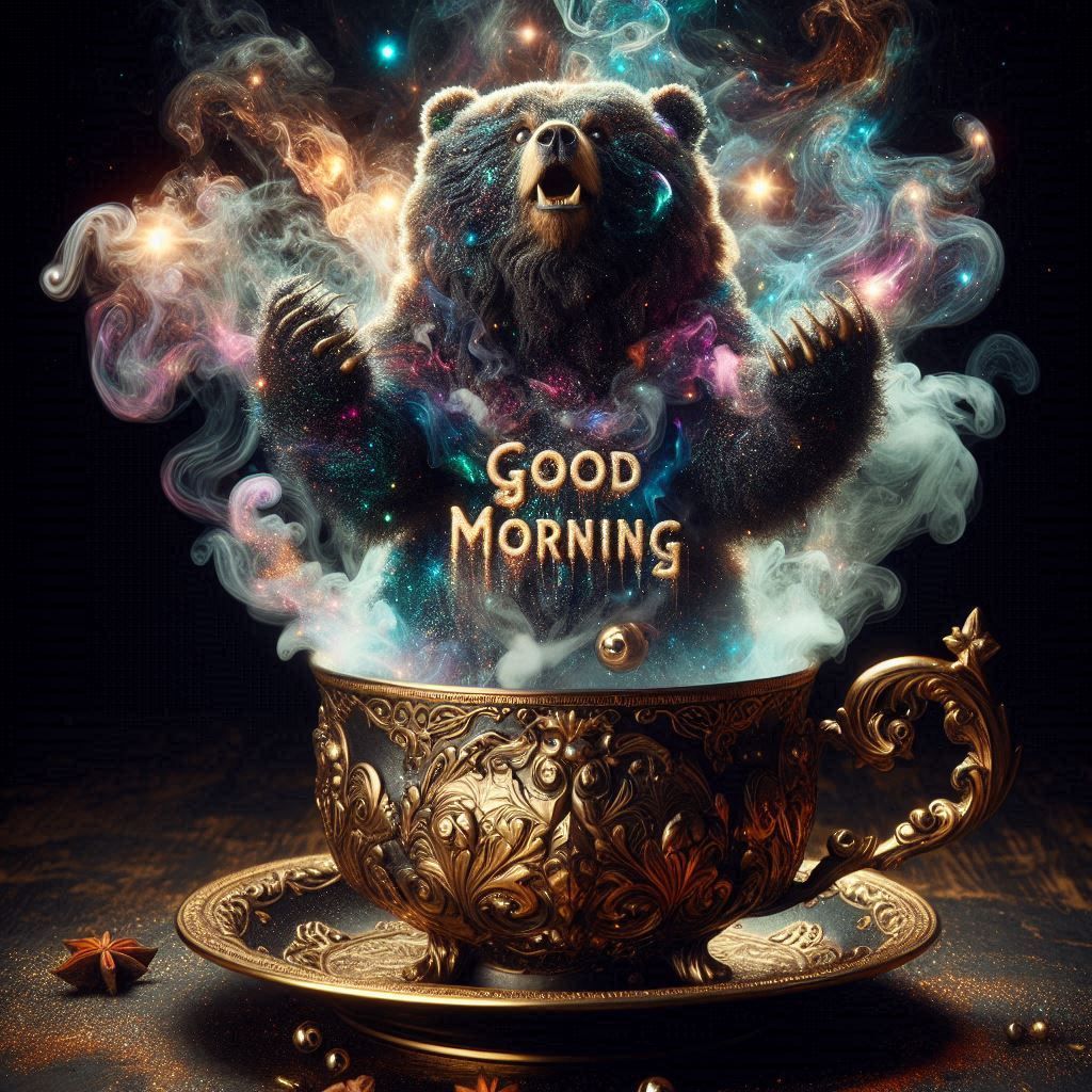 Galactic Bear in a Teacup