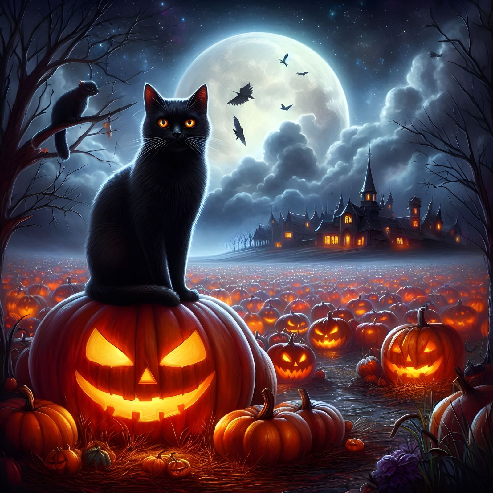 Halloween Cat #4