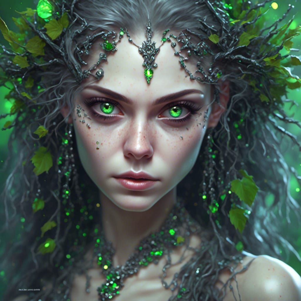 Green eyes woman - AI Generated Artwork - NightCafe Creator