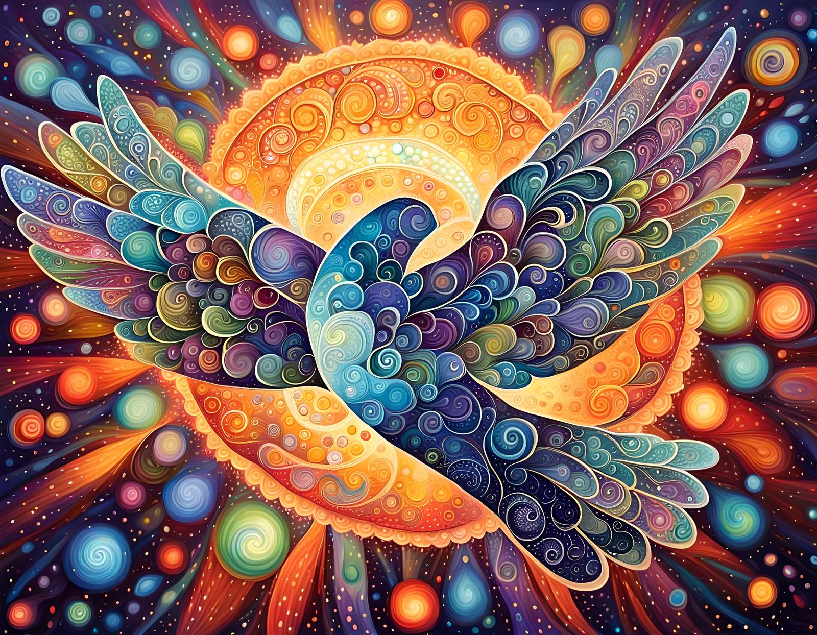 the soul finally being free after a long painful death