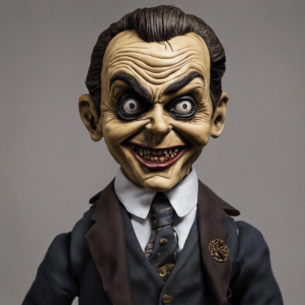 Ventriloquist Doll AI Generated Artwork NightCafe Creator