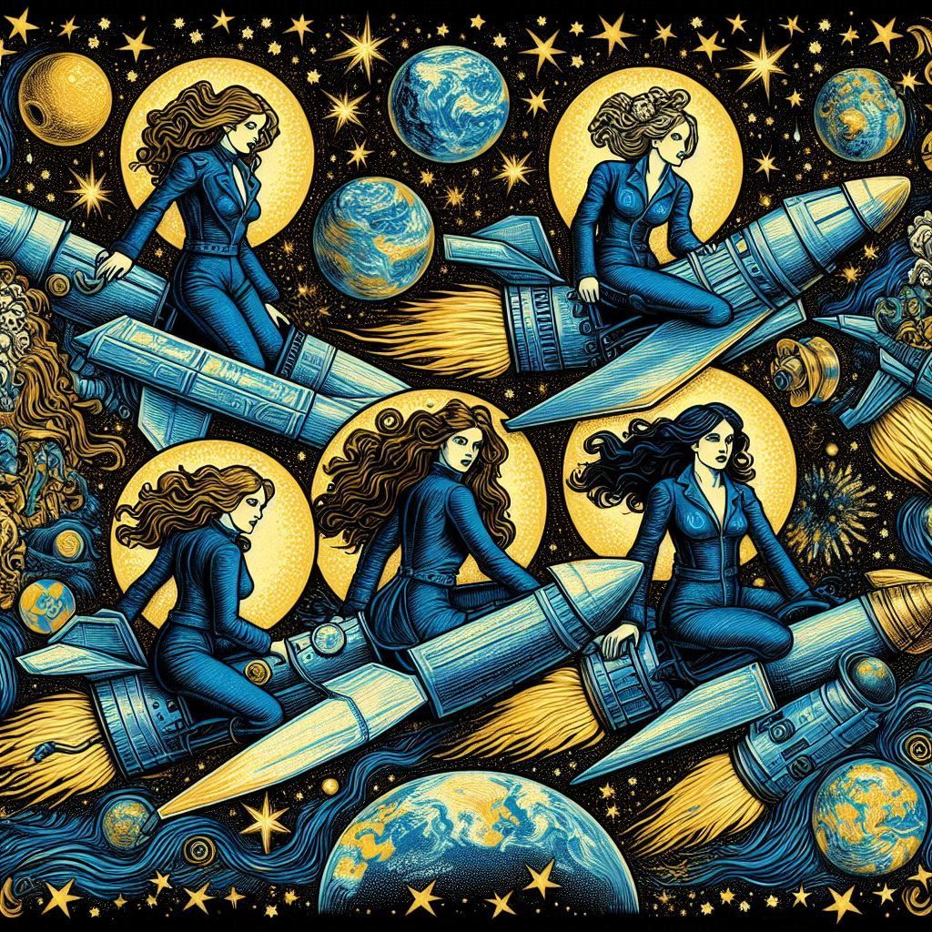 ☆☆☆Rich Women in Space!☆☆☆