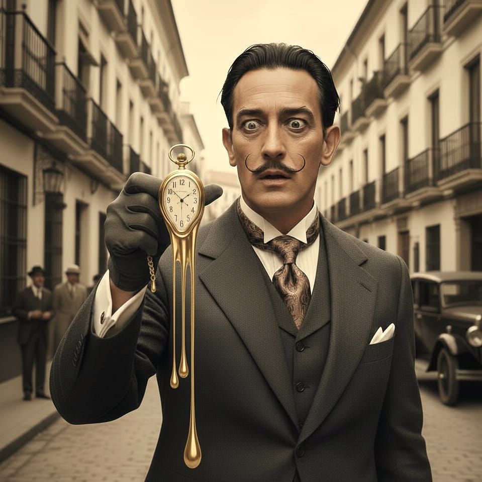 It was so hard for him to tell the time