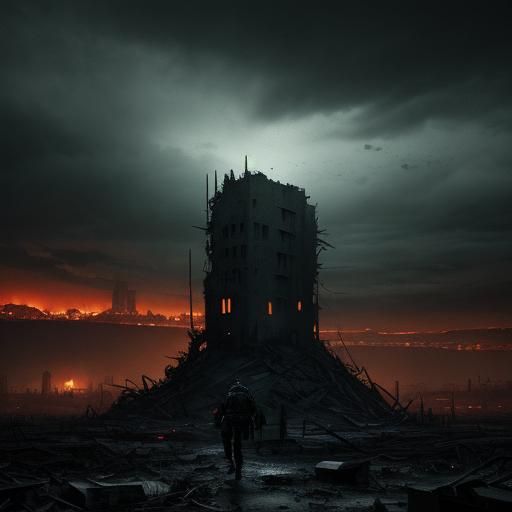 Heroes Exhausted in a Post-Apocalyptic Wasteland