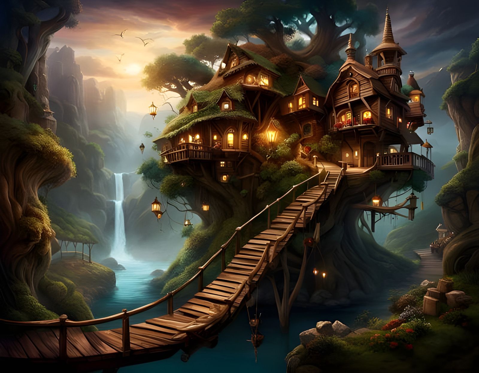 Family Treehouse - Room for Everyone!   by @Sharonjoy