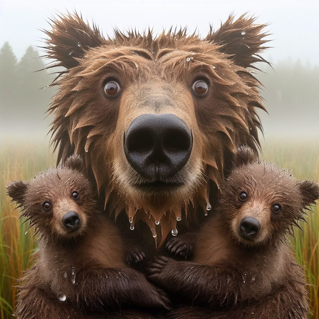 Bear and friends