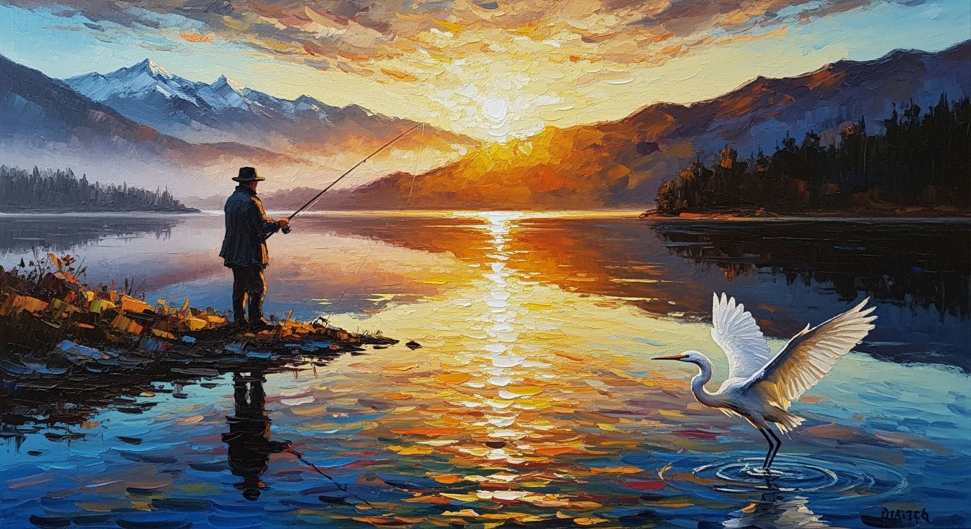 Fishing hour  by @DeeB