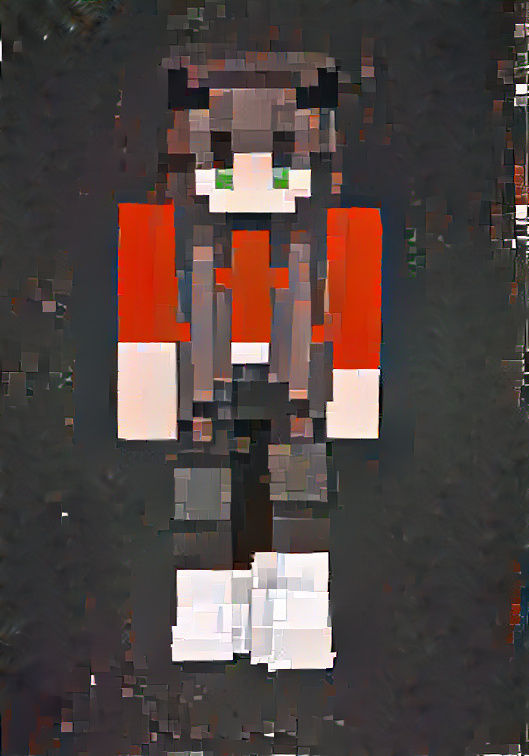 Meet my Minecraft character.