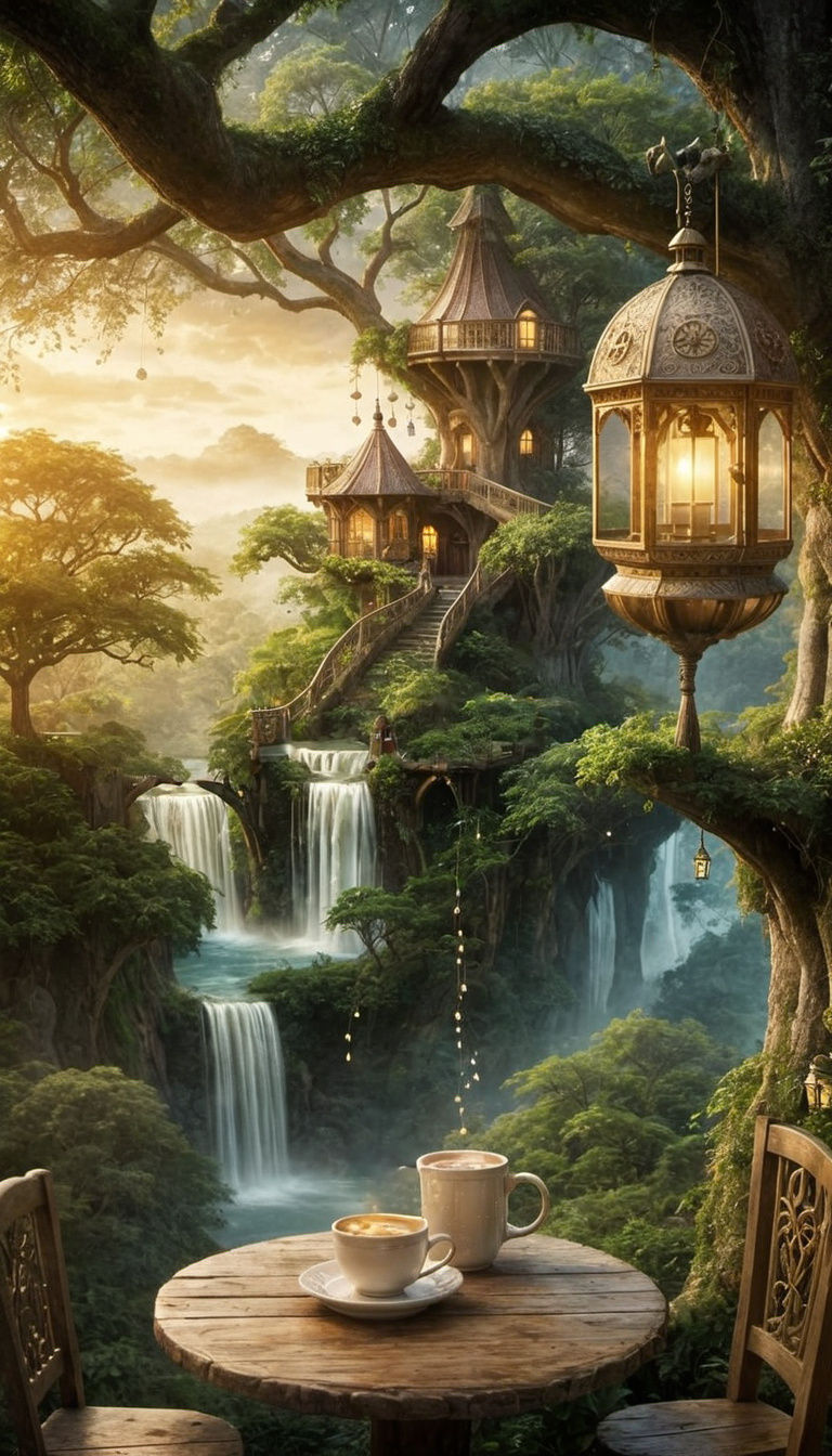 treehouse café  by @Richard Parker