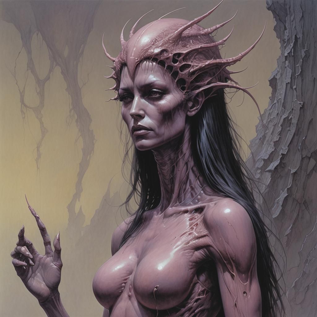 Woman (Wayne Barlowe)