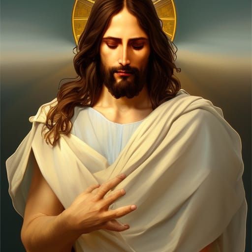 Jesus - AI Generated Artwork - NightCafe Creator