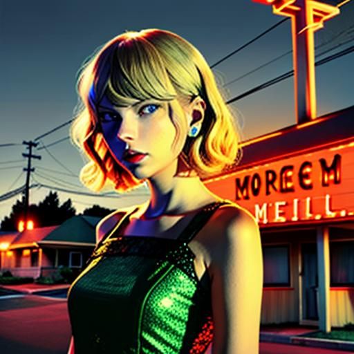 Taylor checking into the Bates motel