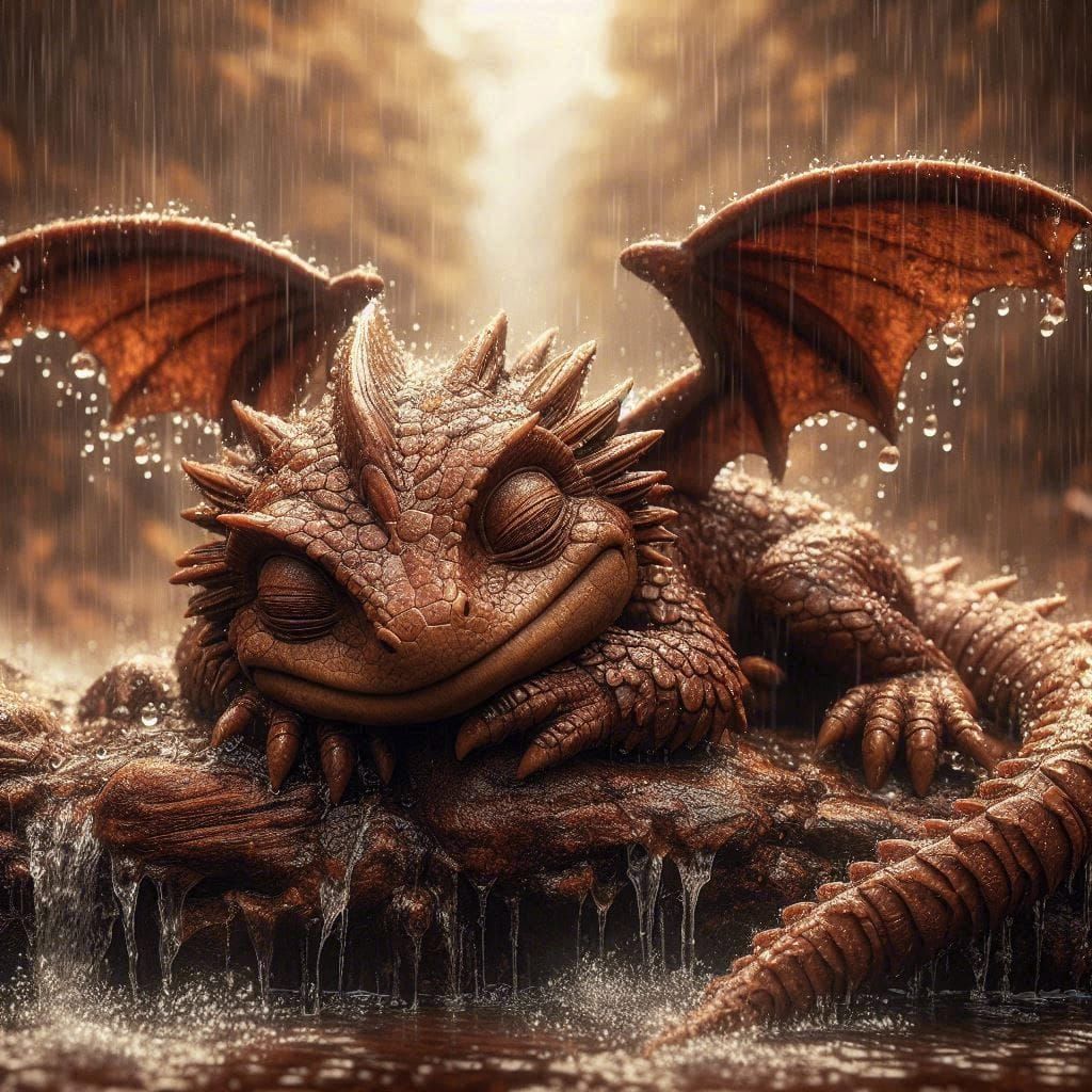 Mud Dragon  by @Rosie