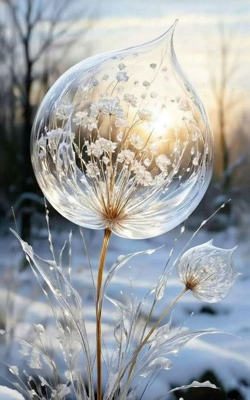 ​Wintermärchen in Glas