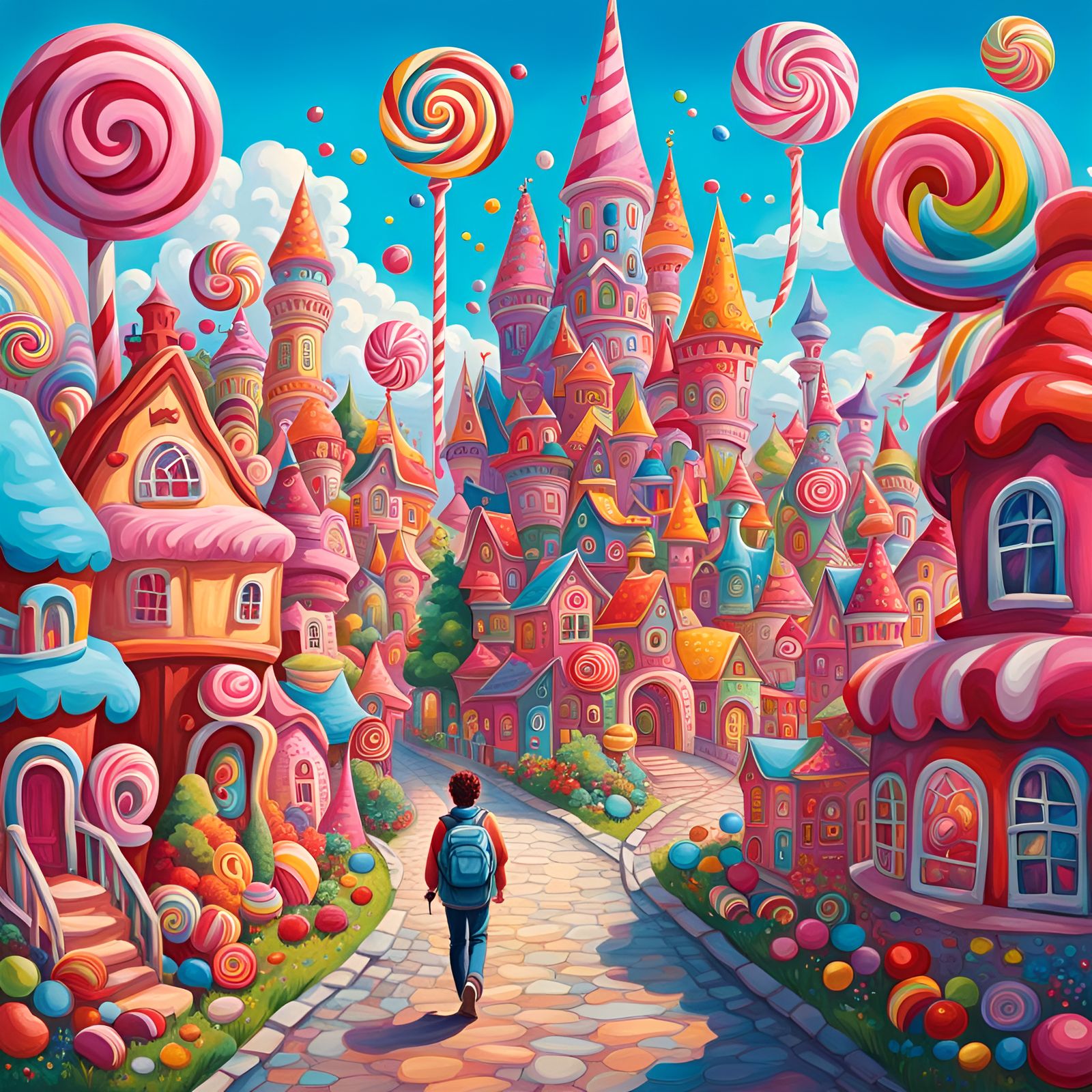 Candy Wonderland  by @St_Moses