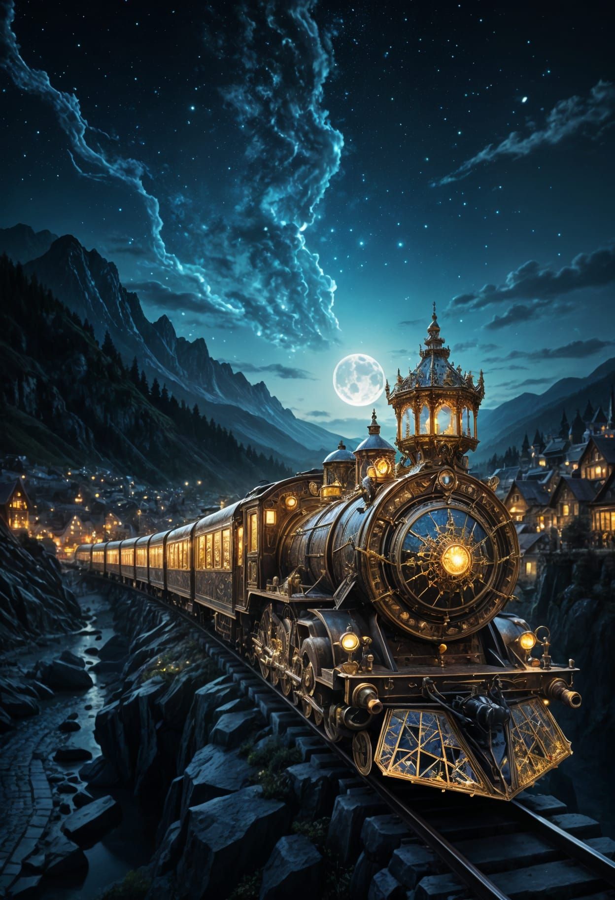 The midnight train  by @undefined