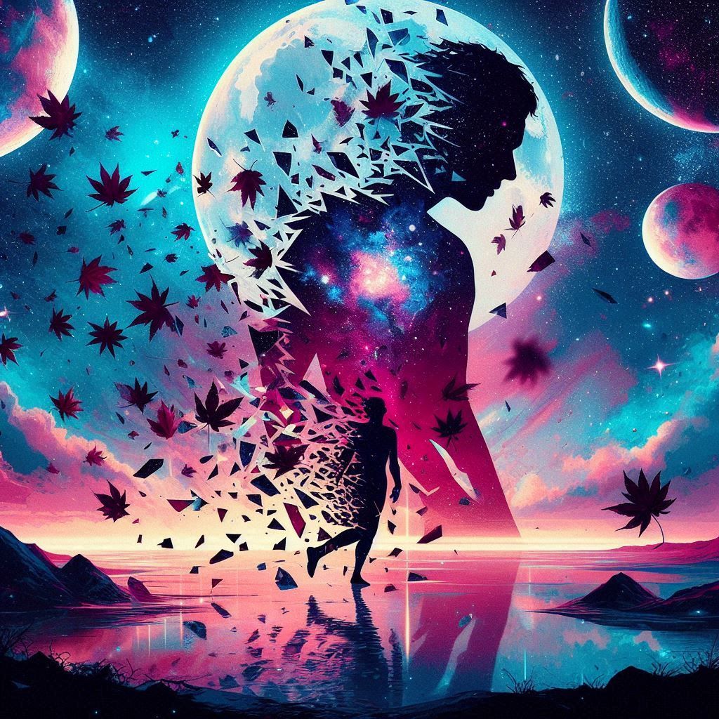 macabre double exposure