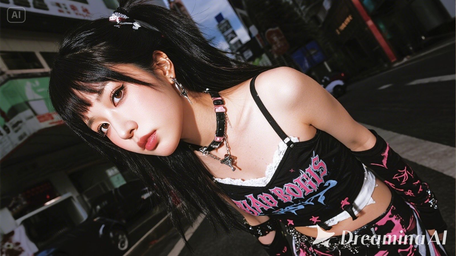 punk gyaru style of okinawa, shibuya and harajuku