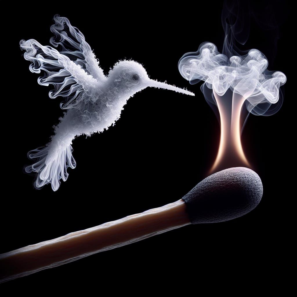 Hummingbird  by @smART