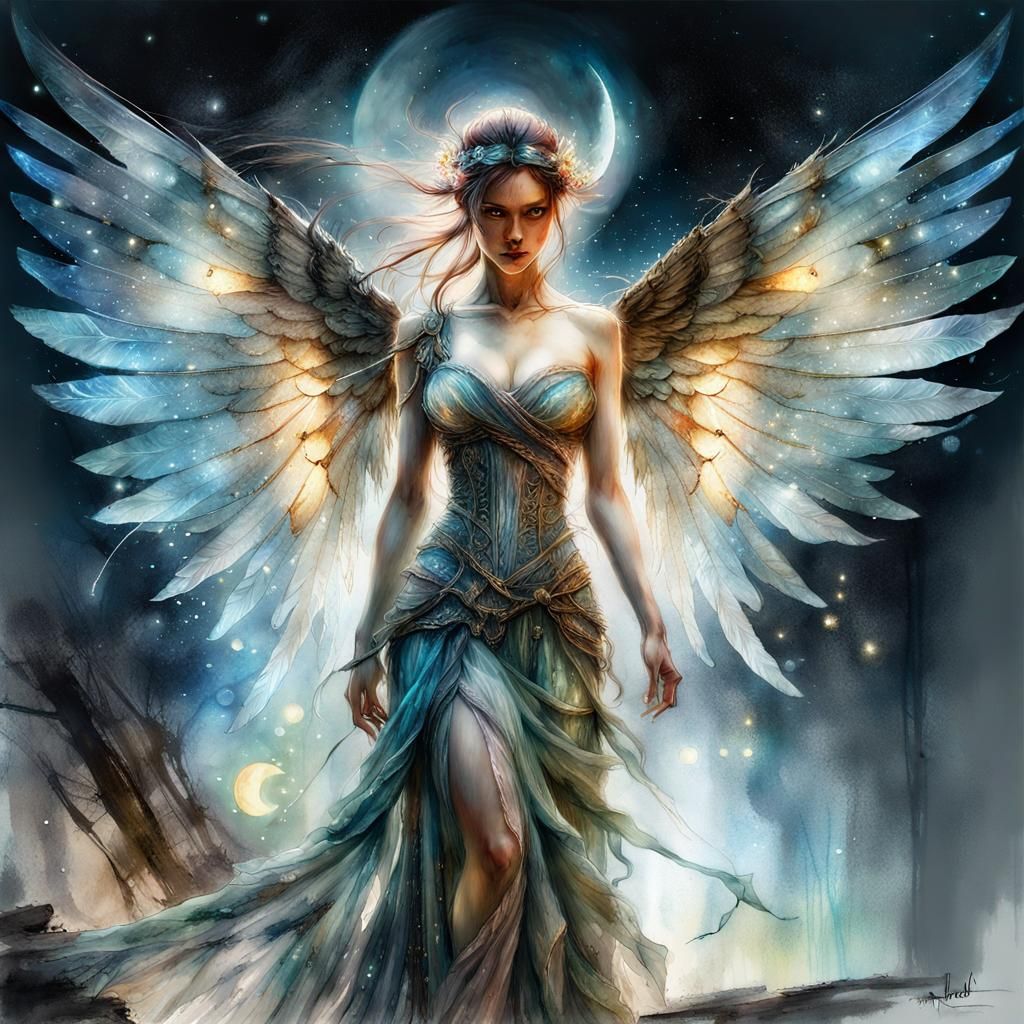 Seelie Fairy - AI Generated Artwork - NightCafe Creator