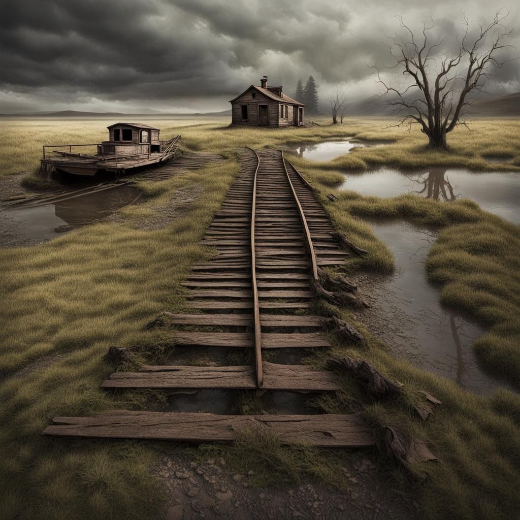 Abandoned Railway Track  by @Sesemos