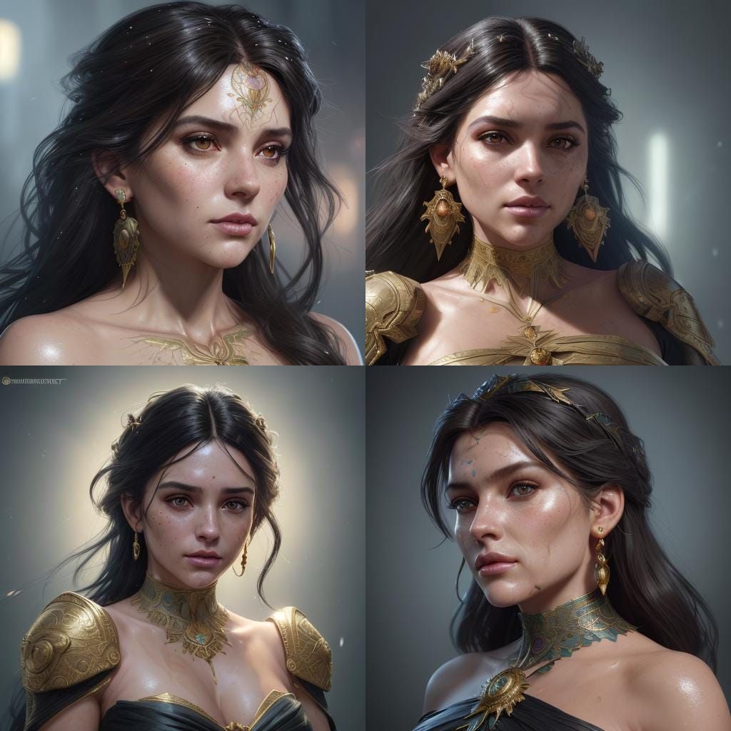 linda mulher de vestido deslumbrante em cor esmeralda combin...