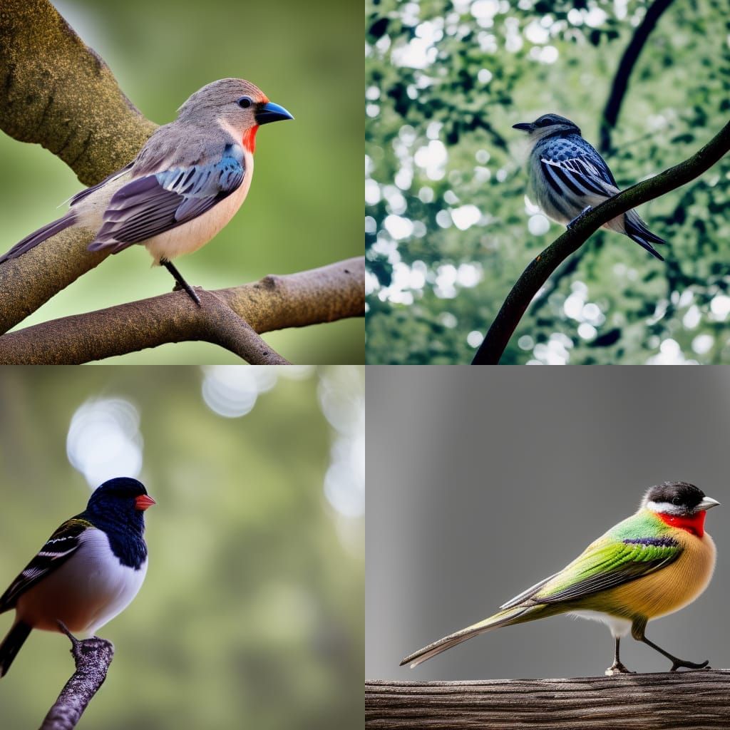 bird on tree