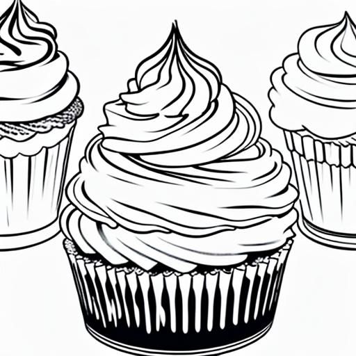 Strawberry Cheesecake, coloring_book line art, colouring in ...
