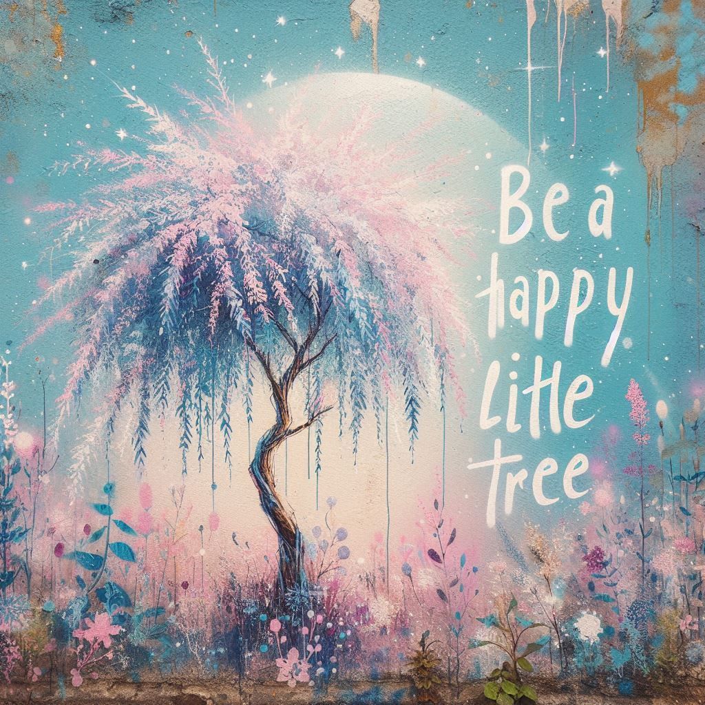 be a happy little tree