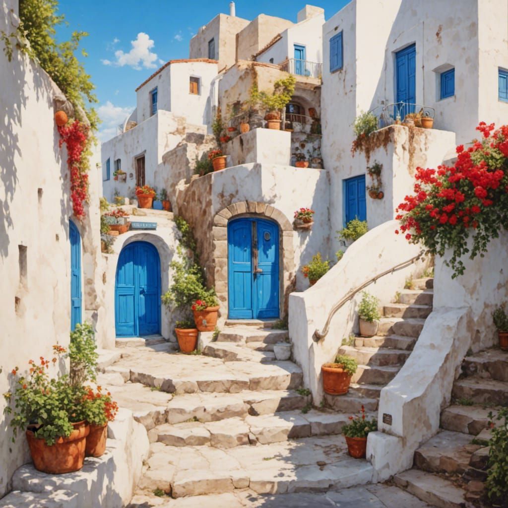 Santorini Greece  by @YT