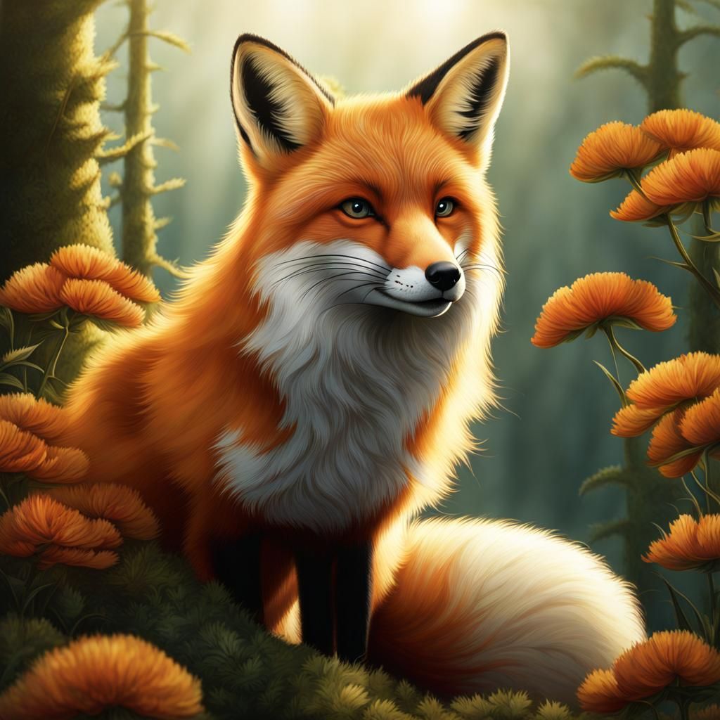 fox - AI Generated Artwork - NightCafe Creator