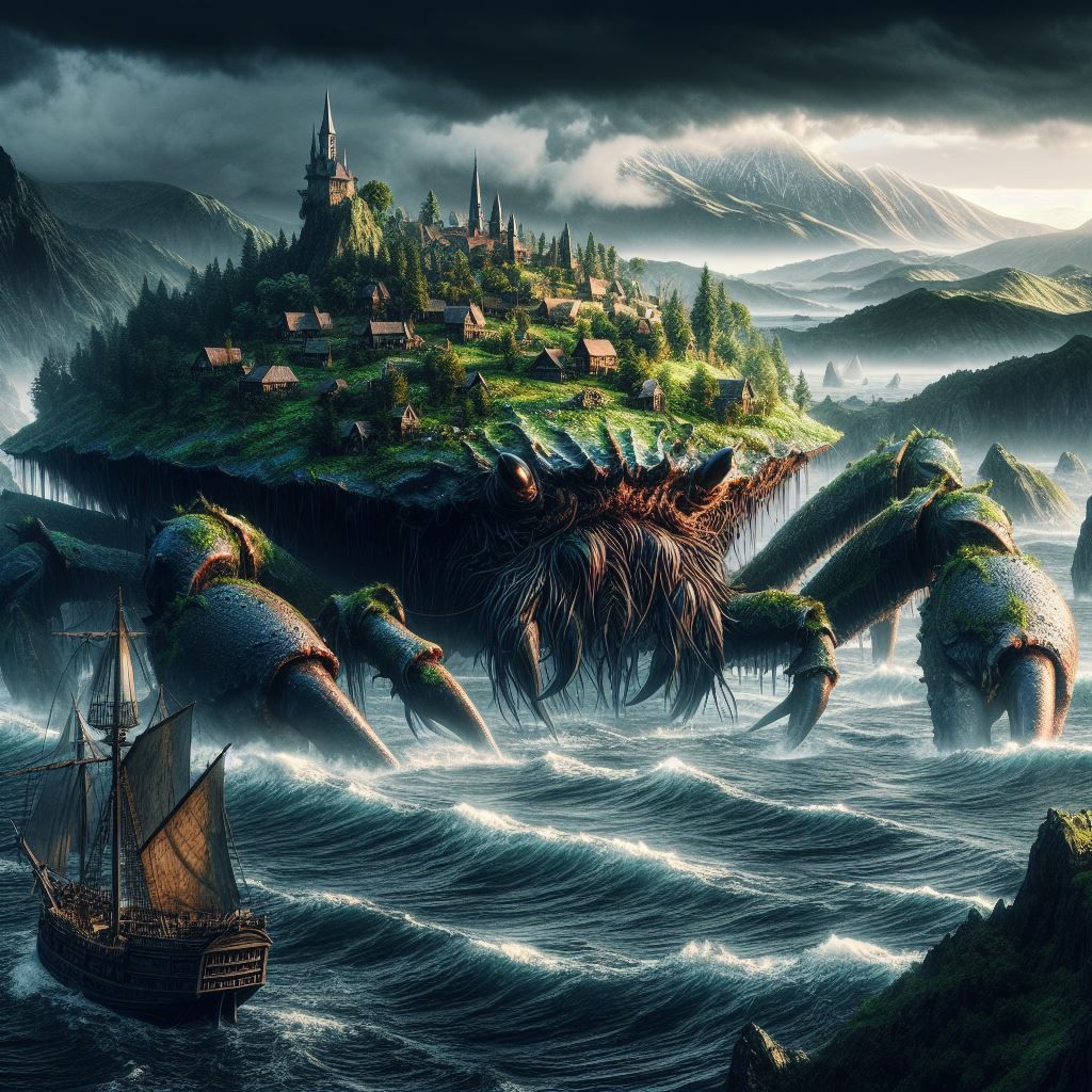 The wandering Island Krakinou on the move