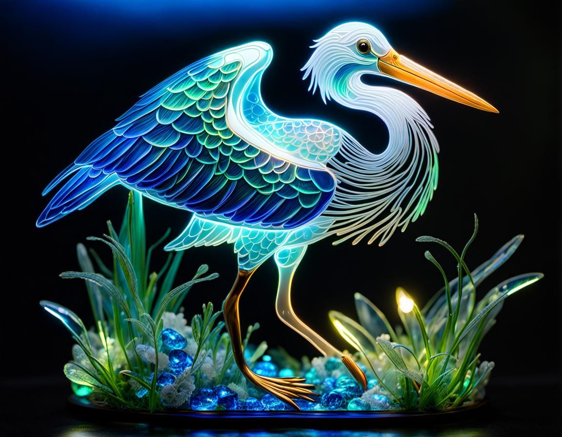 Stork by the Water